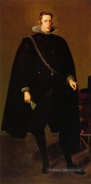 portrait Tableau Peinture - Philip IV Portrait debout Diego Velázquez